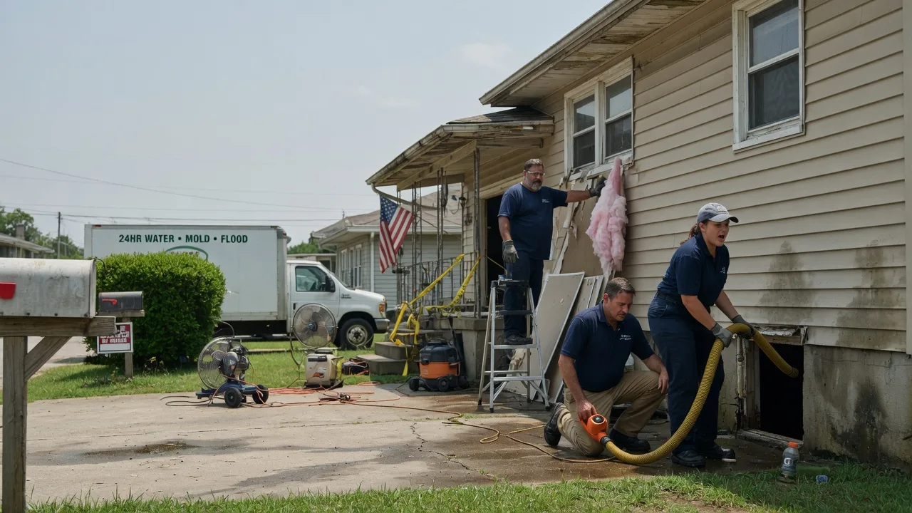 Water Damage Repair in Tipton, PA near me